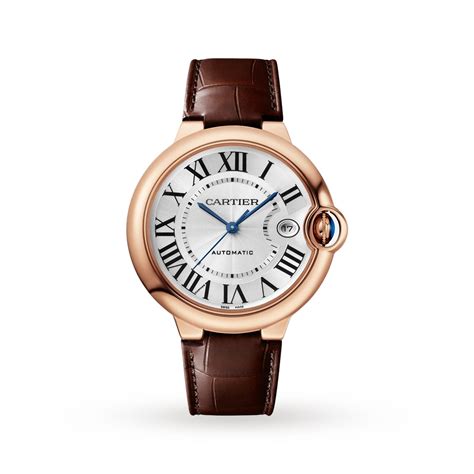 cartier ballon bleu 40mm rose gold|cartier ballon bleu price list.